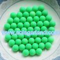 6/8/10/12 mm acryl ronde rubberen gecoate dikke kralen zonder gaten