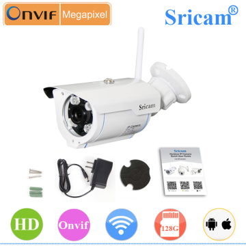 Hidden pinhole onvif Micro SD Card recording ip camera