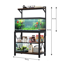 40-50 Gallon Fish Tank Stand Aquarium Stand with Cabinet Accessories Storage