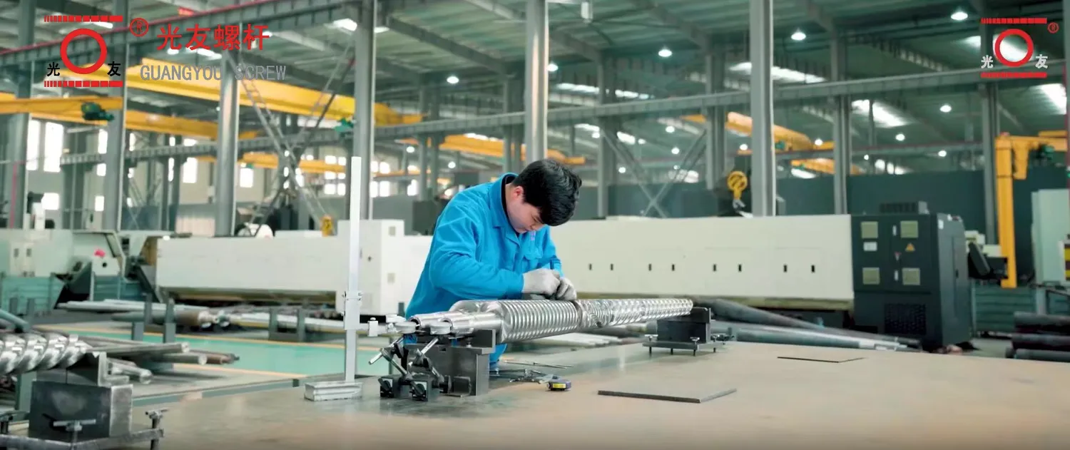 স্ক্রু টিপ অগ্রভাগ সহ 20-300mm ইনজেকশন ছাঁচনির্মাণ মেশিন স্ক্রু ব্যারেল সেট