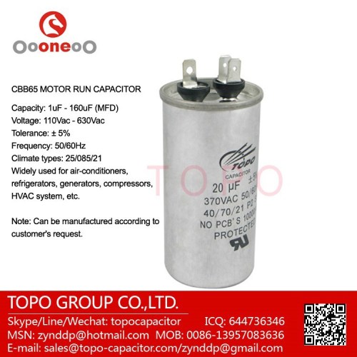 150uf 450v capacitor with Metallized Polypropylene Film