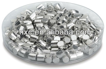 Aluminium evaporation material 99.9995% 5N5 Al evaporation