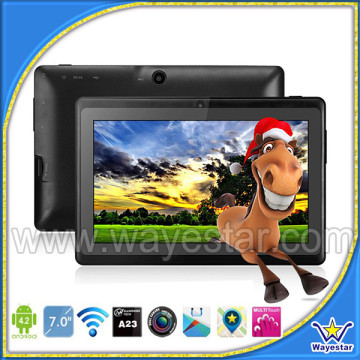 cheapest 7 inch dual core dual cam a23 tablet