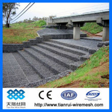 rock filled gabion baskets /gabion cage for river bank