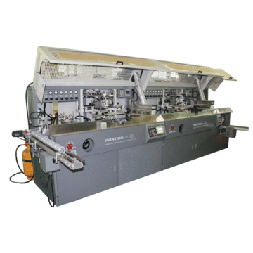 Automatic one color screen printing machine