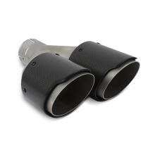 Auto Car Universal Carbon Fiber Exhaust Tip