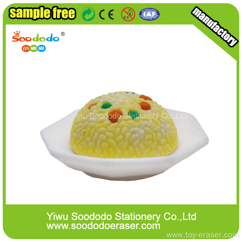 Seafood Noodles Shaped Eraser, eraser child stationery