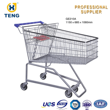 GE210A German Shopping Trolley/Collapsible Shopping Trolley/Carrefour Shopping Cart Trolley