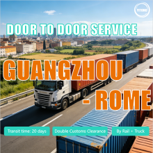 Door to Door Shipping from Guangzhou to Rome