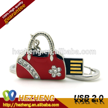 2015 Promo Jewelry Handbag 4GB USB Memory Disk