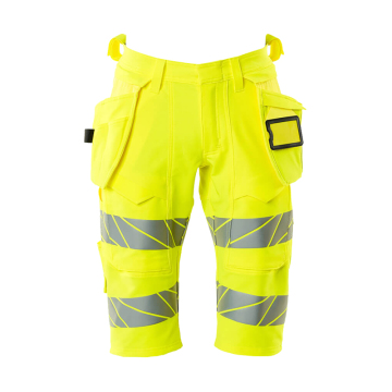 968 Customized Breathable Unisex Large Pocket Shorts - Summer High Visibility Road Construction Work Out Shorts