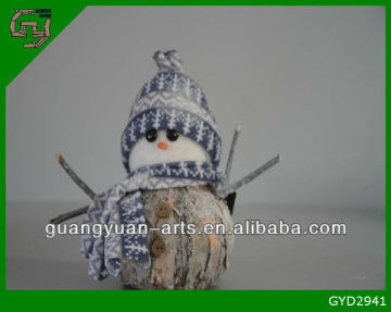 Winter Natural Christmas Decorative Snowman