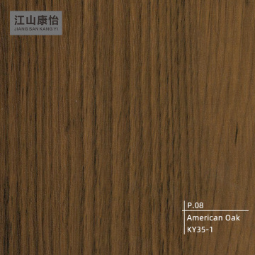 PVC eco-friendly film on American oak