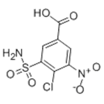 벤조산, 3- (아미노 설 포닐) -4- 클로로 -5- 니트로 -CAS 22892-96-2