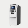 Bargeld und Münze ziehen Geldautomaten für Geldpunkte ab