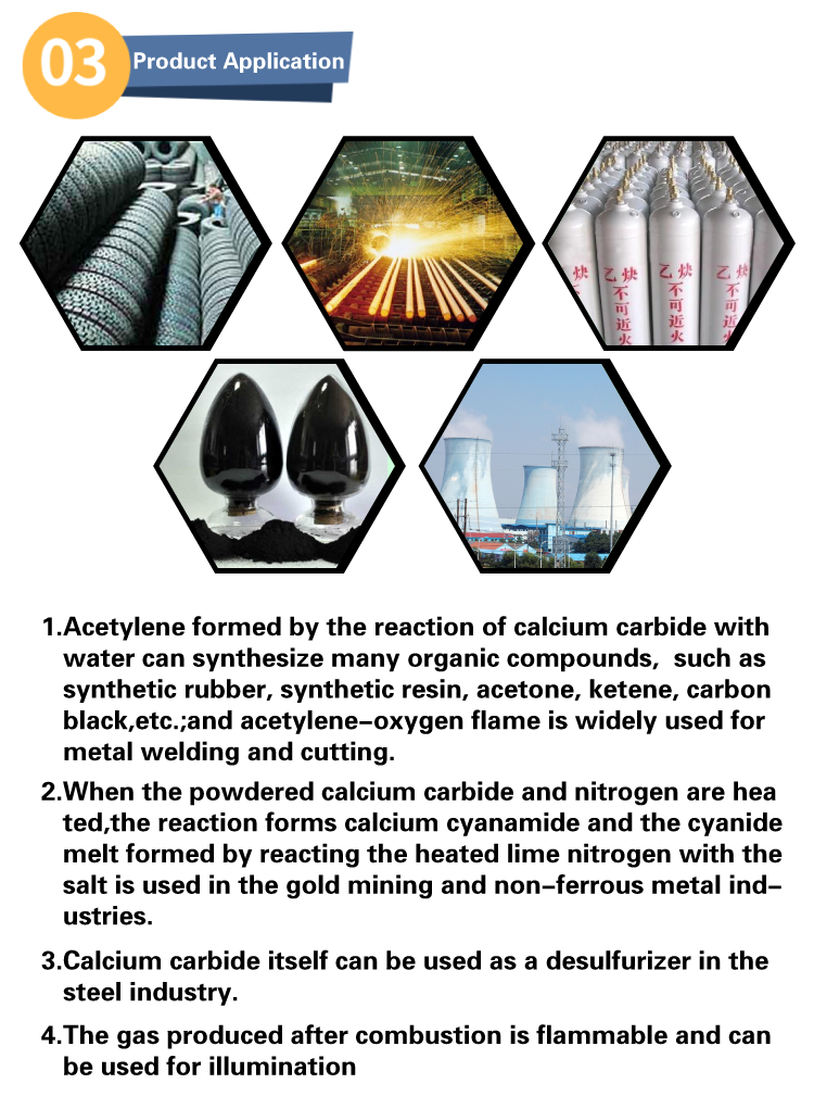 heavy grade calcium carbide supplier