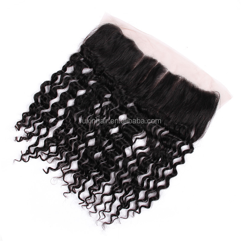 wholesale ear to ear transparent swiss lace frontal closure pre plucked 13x4 closure silk base