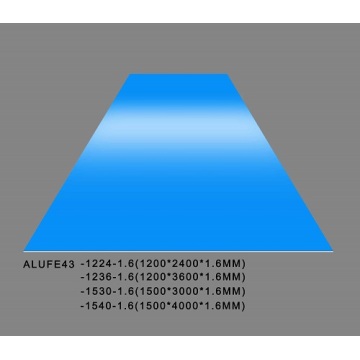 Plaque en tôle d&#39;aluminium brillant Lagoon 1.6mmThick 5052 H32