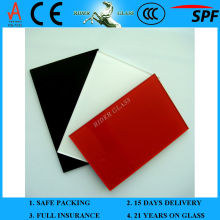 1.3-6mm Red Lacquer Mirrors with CE & ISO9001