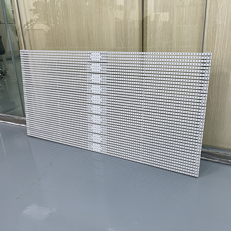 Transparent outdoor P7.8 p10 curtain mesh screen display