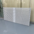 Pantalla transparente al aire libre P7.8 P10 Cortina Mesh Pantalla