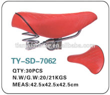 hot sell spring color bicycle saddle
