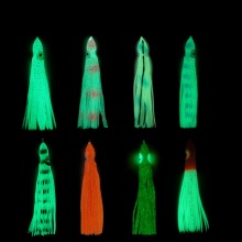 5pcs/Pack Luminous Squid & Tuna Trolling Fishing Lures