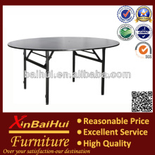 foldable round banquet table for hotel for resturant
