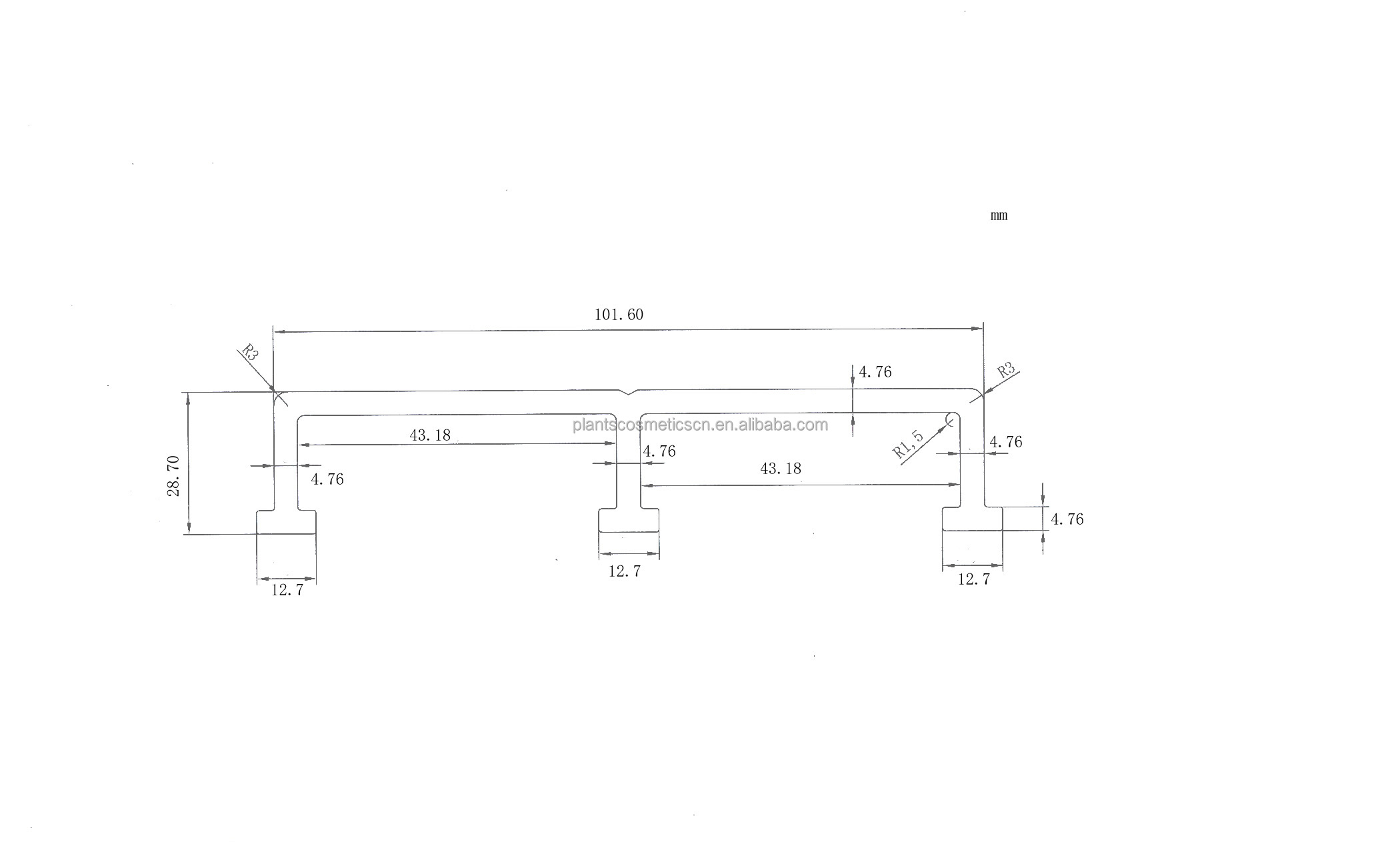 HDPE geomembrane liners attachment HDPE E lock polylock