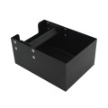 Coffee Ground Knock Box with Black Handle