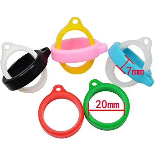 Supporto per anello in gomma in silicone anti-perso personalizzato