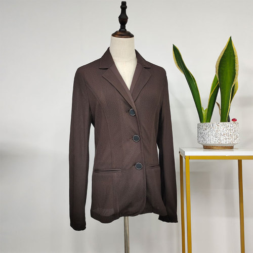 Women Summer Breathable Competition Equestrian Show Jacket