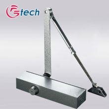 Surface mounted automatic door closer access control door closers