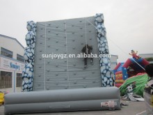 7.3mH outdoor climbing wall inflatable rock climbing wall