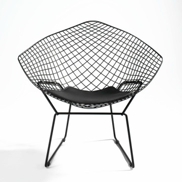 Harry Bertoia Diamond Chair sculptural bent metal chair