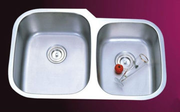 cUPC 60/40 North America Standard Undermounted Kitchen Sinks(Perfect Finish)