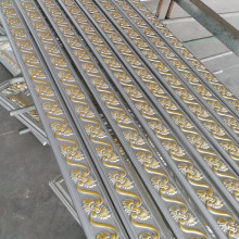 Paintable Polyurethane Interior Corner Moulding - Gold Colour Ceiling Moulding