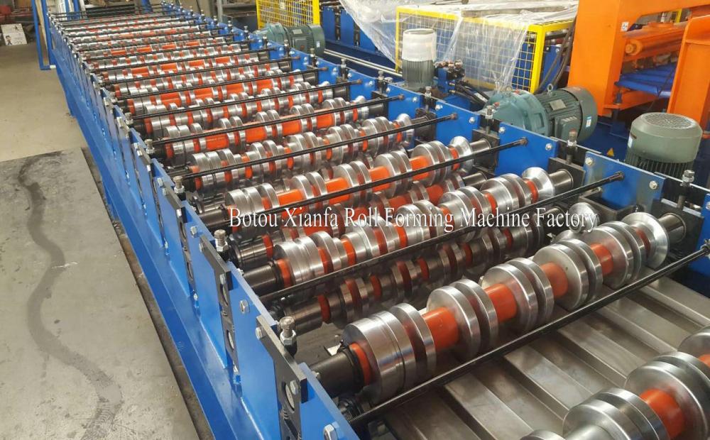 Hydraulic Galvanized Container Deck Roll Forming Machine