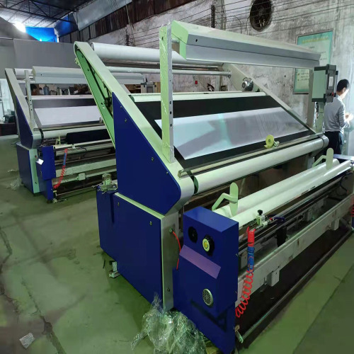 Open-Width Knitted Fabric Tensionless Inspection Machine