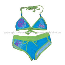 Girl's two-piece bikini