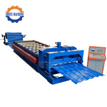 Zhiye New Style Colored Steel Glazed Roof Tile Machine
