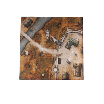 Large Extendable Rubber War Game Mat - Customized Printing Battle Play Mat