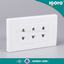 America standard colored 2 pin wall socket universal wall socket zigbee wall socket