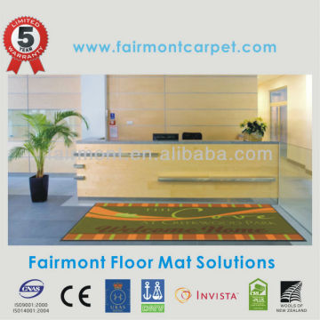 High Traffic Water-Hold Entrance Mat, Logo Mat,