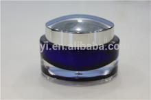 Oval Empty Acrilic Cosmetic Jar with ABS Cap/15g 30g 50g