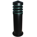 LEDER 12 Black Modern Bollard Light