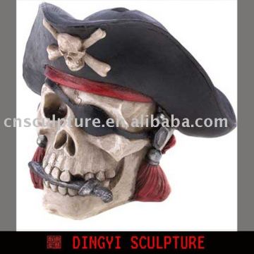 Pirate sculpture