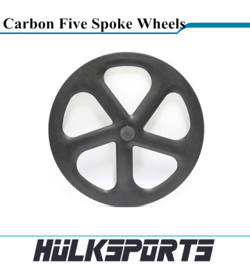 700c carbon five spoke wheel tubular 5 spoke carbon road bicycle rim 5 spoke bike wheel front wheel