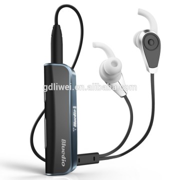 Bluedio i6 bluetooth earphone wireless bluetooth stereo earphone clip-On with OLED display
