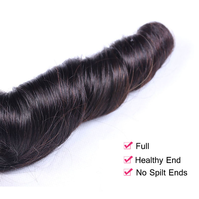 Raw indian temple virgin hair,raw double drawn virgin hair unprocessed,  Double Drawn Spring Culr Virgin Funmi Human Hair